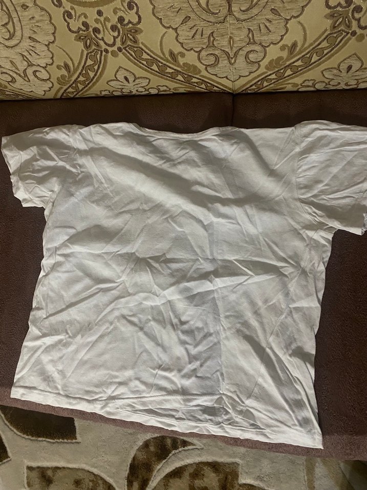 Beyaz BAU Baskılı Kadın T-shirt - Görsel 2