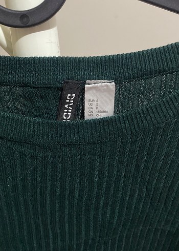 Kadın Yeşil İnce Triko Kazak - Görsel 2