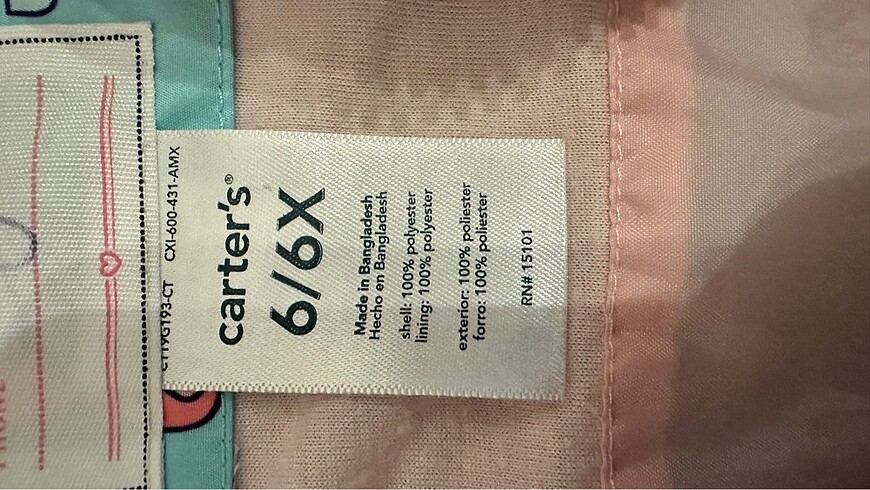 Carter's Carters yağmurluk