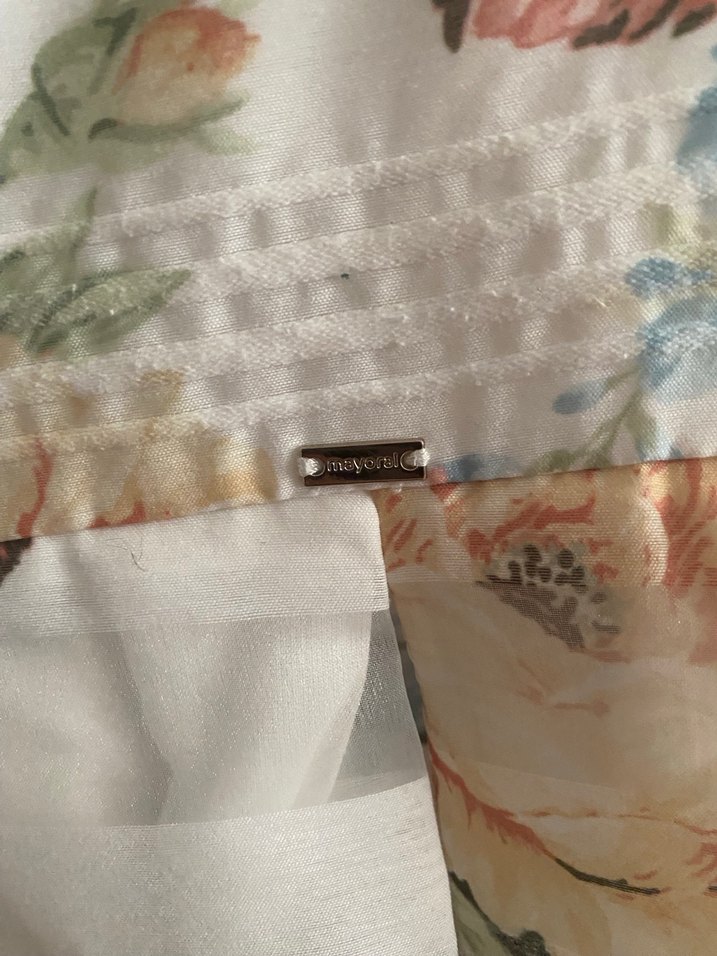 Çiçek Desenli Kız Çocuk Elbisesi, 3 yaş - Görsel 2