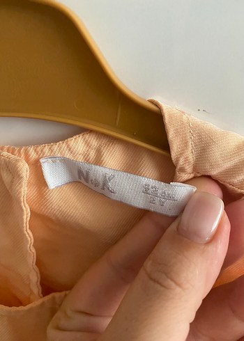 Kız Çocuk Bej Kolsuz Keten Elbise, 2 yaş - Görsel 2