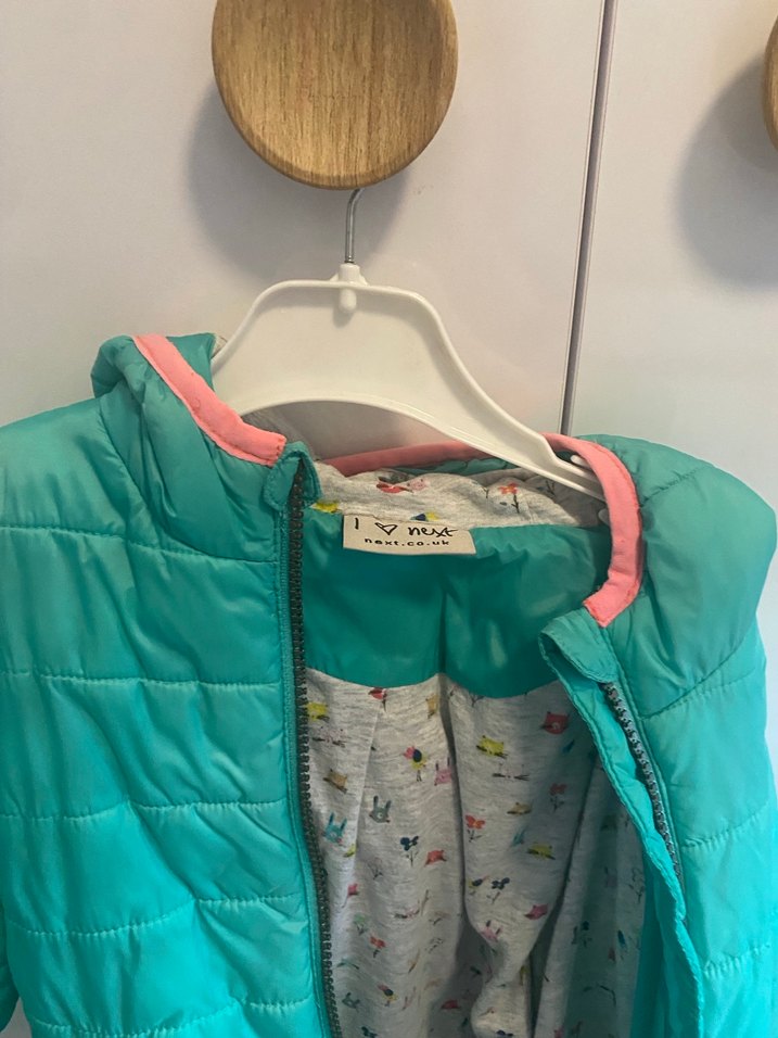 Kız Çocuk Turkuaz Fermuarlı Mont, 1.5-2 yaş - Görsel 2