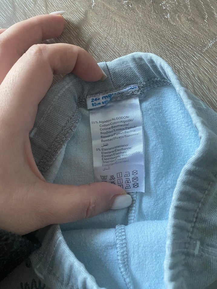 Mayoral Gri Kız Denim Tayt, 2 yaş - Görsel 2