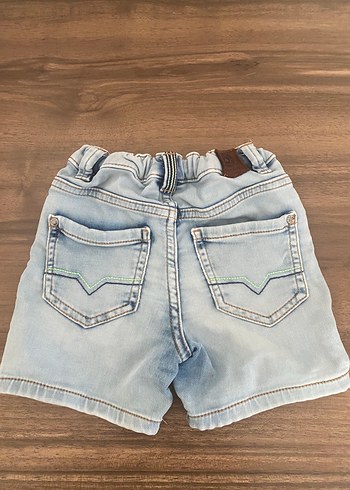 Erkek Çocuk Açık Mavi Denim Şort, 3yaş - Görsel 2