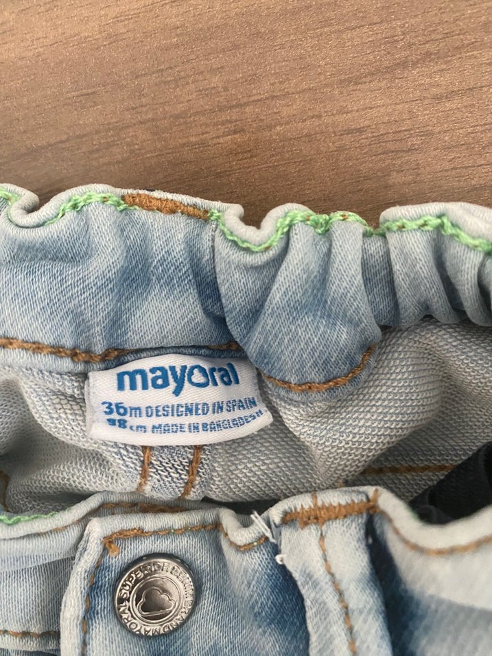 Erkek Çocuk Açık Mavi Denim Şort, 3yaş - Görsel 3