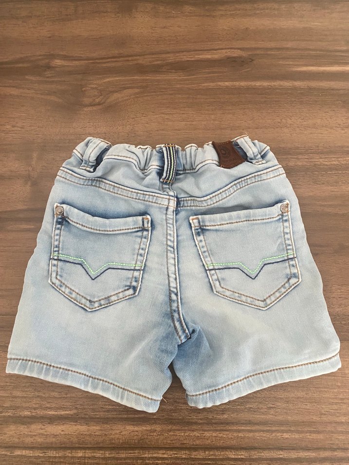 Erkek Çocuk Açık Mavi Denim Şort, 3yaş - Görsel 2