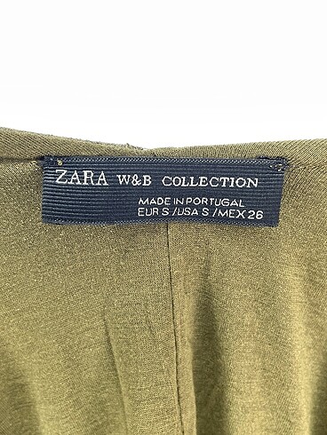 s Beden haki Renk Zara Mini Elbise %70 İndirimli.