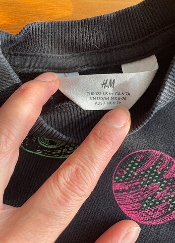 7 Yaş Beden çeşitli Renk H&M ikili takım 