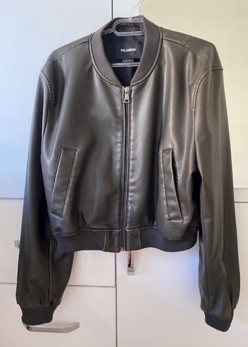 PULL & BEAR deri ceket