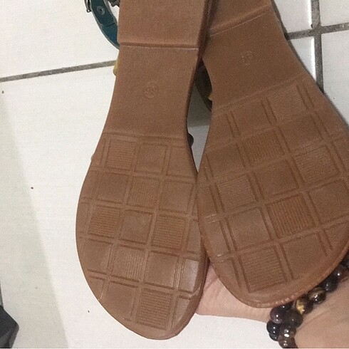 Diğer Deri sandalet