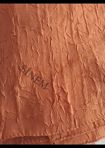 kremit rengi eşarp sıfır - Görsel 2