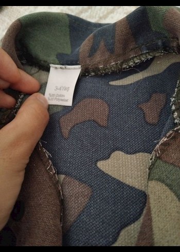 Kamuflaj Desenli Çocuk Takım Elbise - Görsel 3