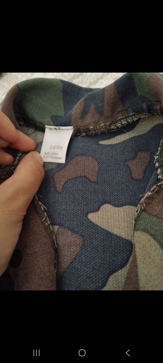 Kamuflaj Desenli Çocuk Takım Elbise - Görsel 3