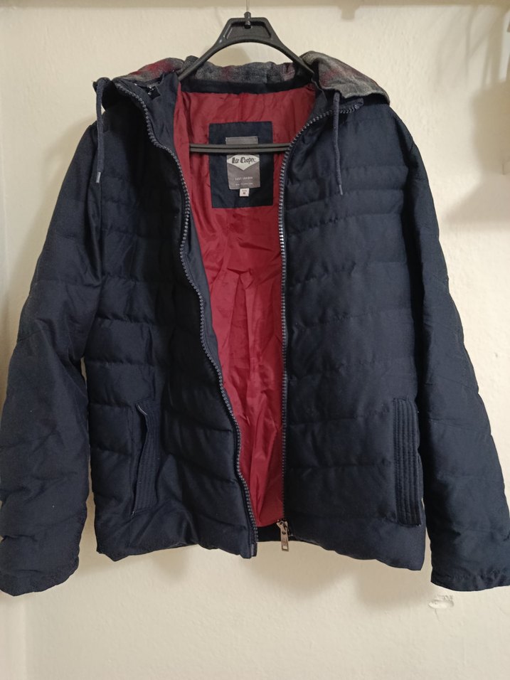 Fermuarlı Kapüşonlu Erkek Mont - Görsel 2