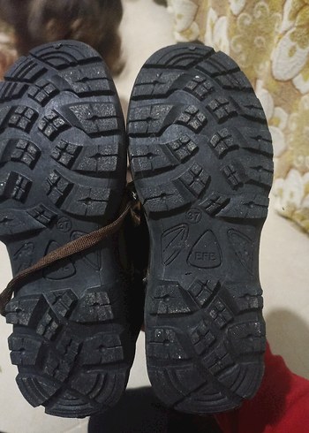 Erkek Kahverengi Kürklü Outdoor Bot - Görsel 3