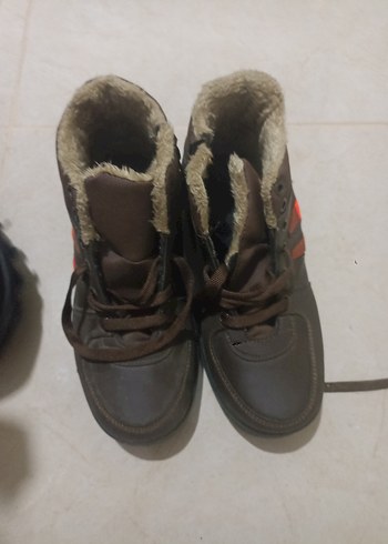 Erkek Kahverengi Kürklü Outdoor Bot - Görsel 2