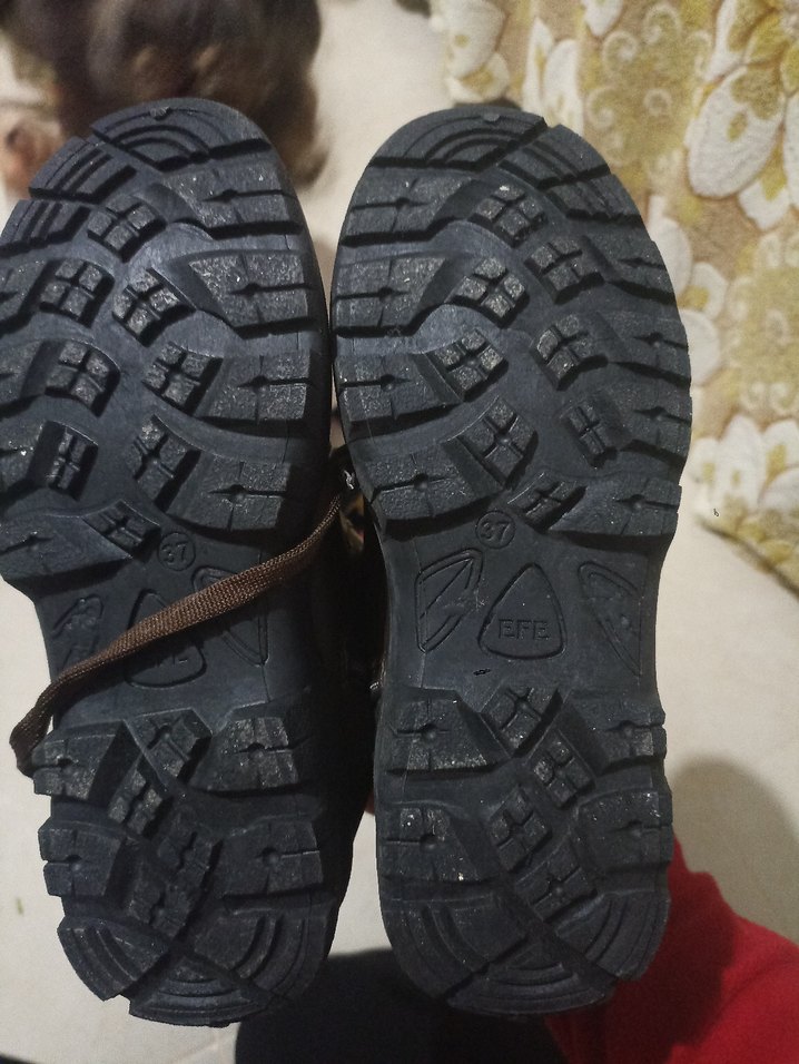 Erkek Kahverengi Kürklü Outdoor Bot - Görsel 3