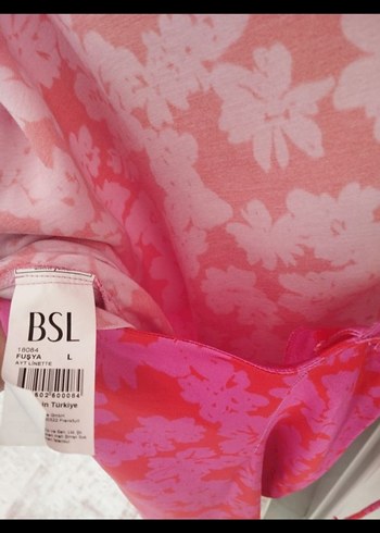 Pembe Midi Uzun İpek Elbise - Görsel 3