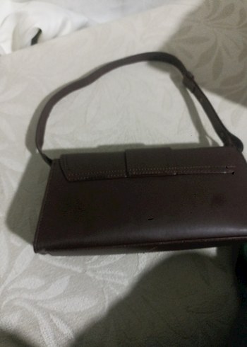 Kahverengi Deri Kadın Çanta - Görsel 2