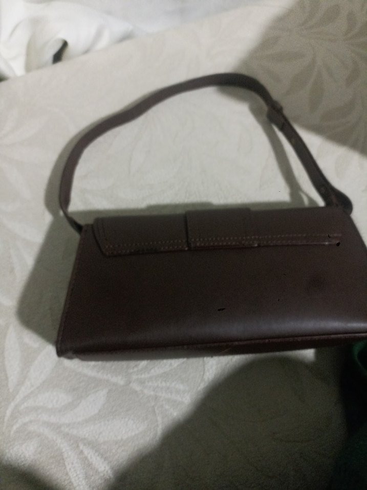 Kahverengi Deri Kadın Çanta - Görsel 2