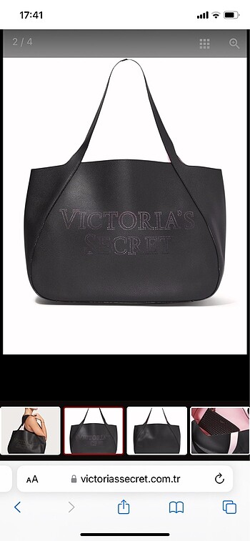 victoria's secret tease tote çanta