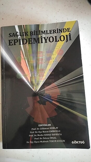 Sağlık Bilimlerinde epidemiyoloji 