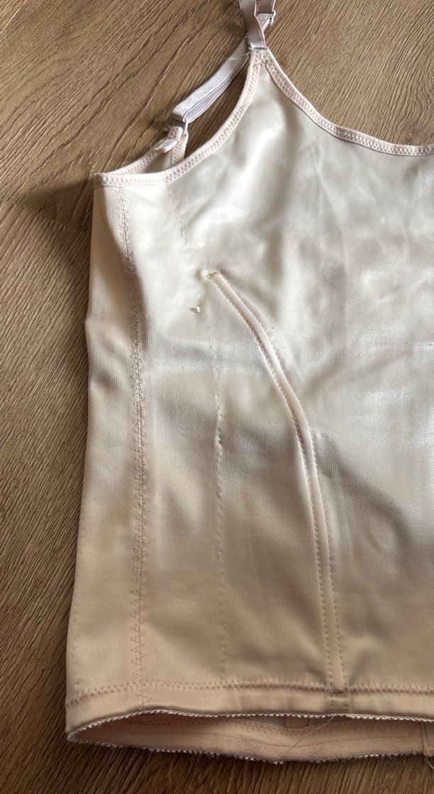 Ten rengi Straplez Kadın Büstiyer korse - Görsel 5