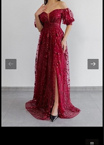 Bordo Elbise