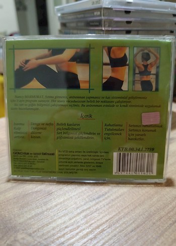 Sırt ve Göğüs Güçlendirme Egzersiz CD'si - Görsel 3