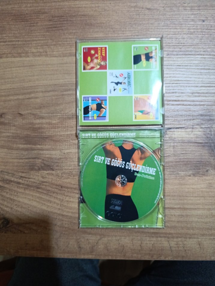 Sırt ve Göğüs Güçlendirme Egzersiz CD'si - Görsel 2