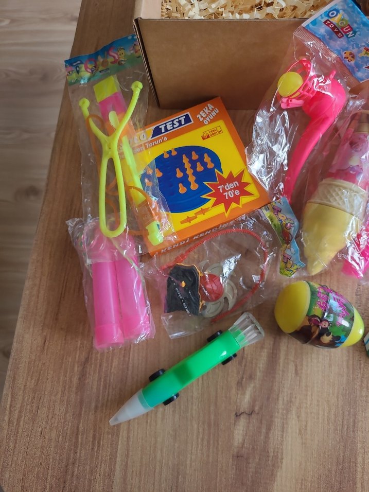 Renkli Karışık Oyuncak Seti - Görsel 2