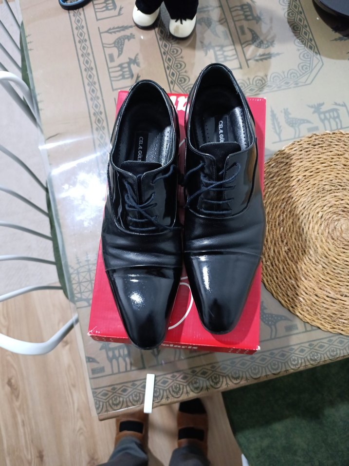 Celal Gültekin Rugan  Siyah Klasik Erkek Ayakkabı - Görsel 2