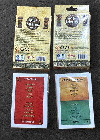 Star Anlat Bakalım! Kart Oyunu Seti - Görsel 3