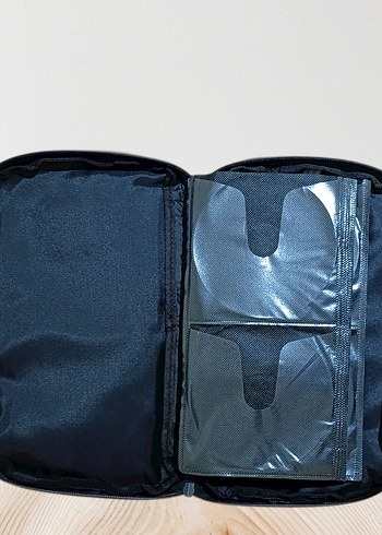 Kahverengi Fermuarlı 64 lü CD Çantası - Görsel 5