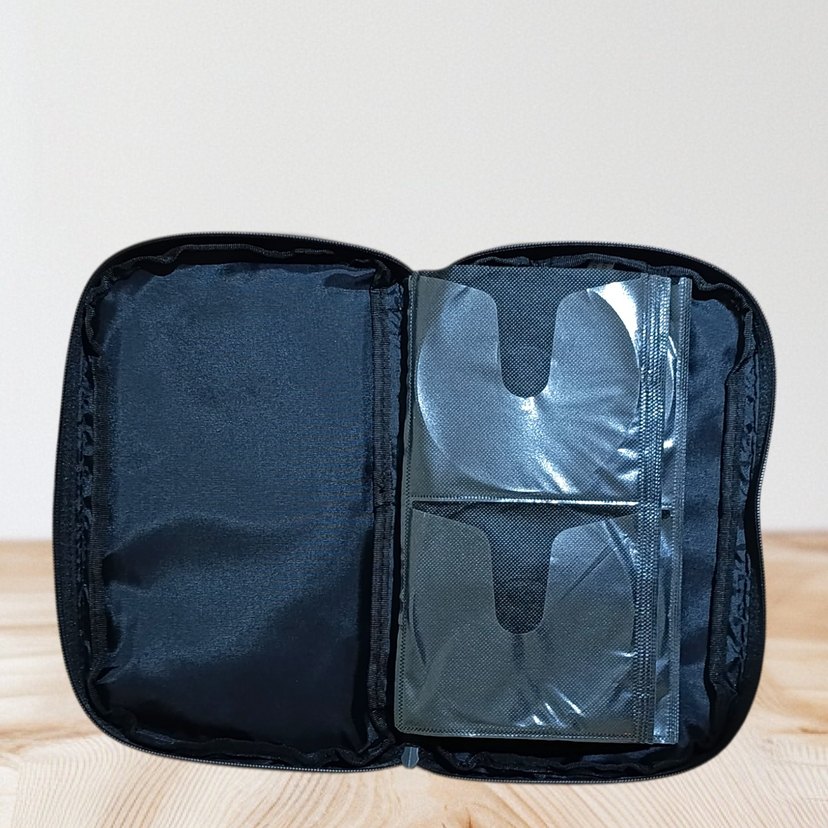 Kahverengi Fermuarlı 64 lü CD Çantası - Görsel 5