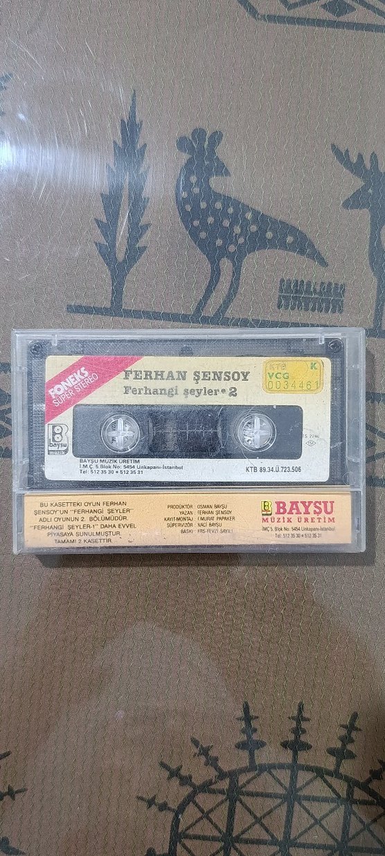 Ferhan Şensoy - Ferhangi Feyler 2 Kaset - Görsel 2