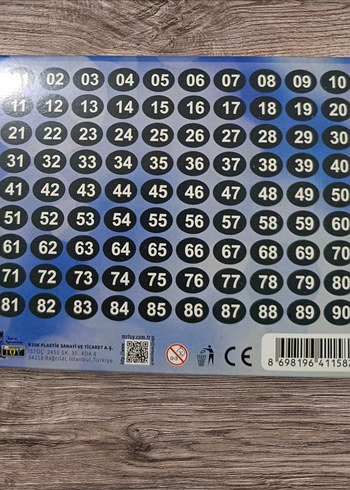 Çok Renkli Tombala Şans Oyunu 2-12 Kişilik - Görsel 2