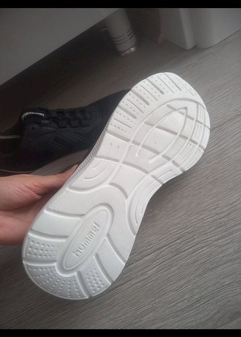 Siyah Bağcıklı Hummel Spor Ayakkabı - Görsel 2