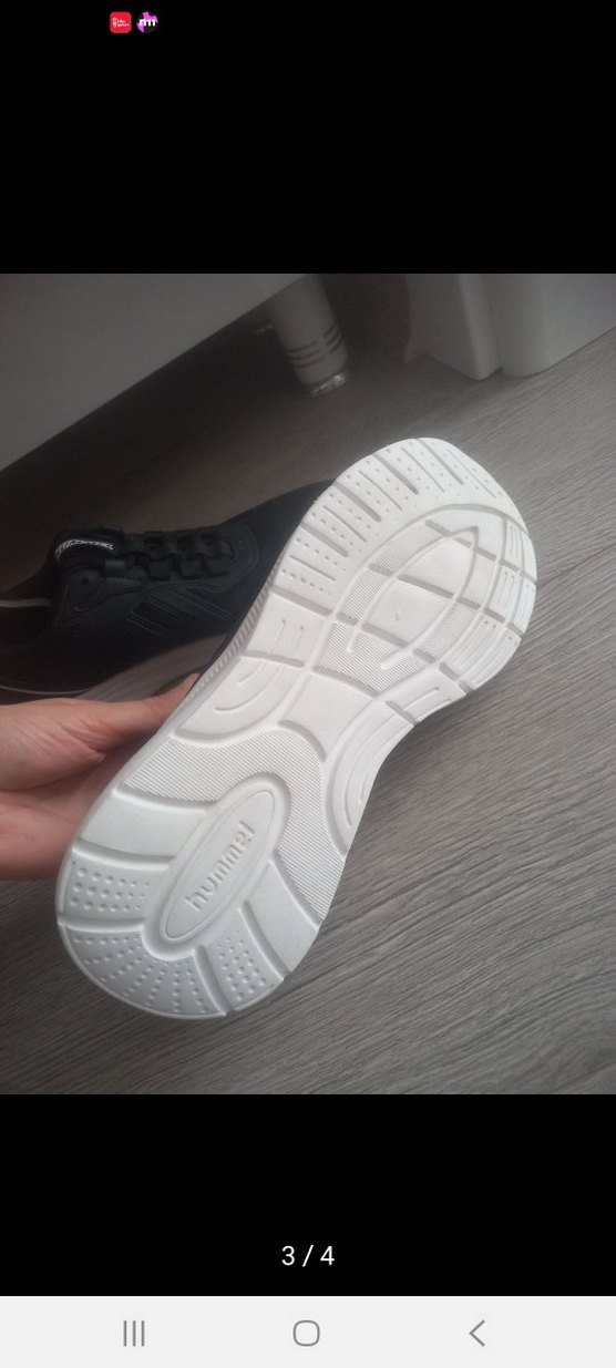 Siyah Bağcıklı Hummel Spor Ayakkabı - Görsel 2