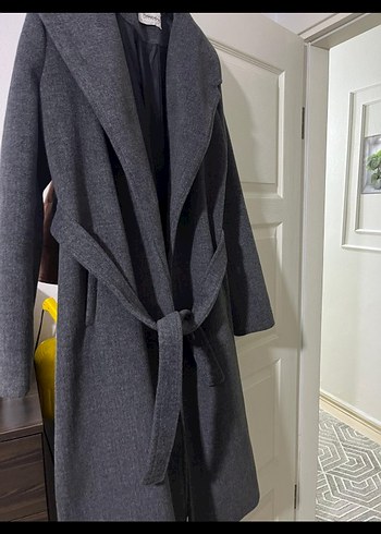 kadın kaban uzun - Görsel 2