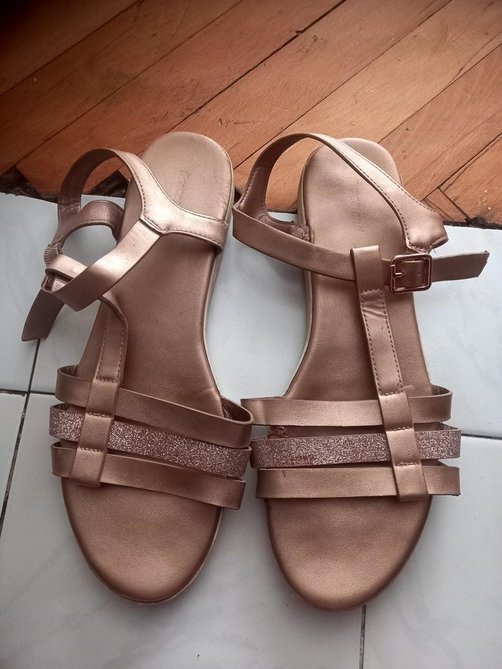 Bej  Kadın Sandalet - Görsel 3