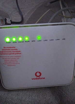 Sifir ayarinda adsl modem