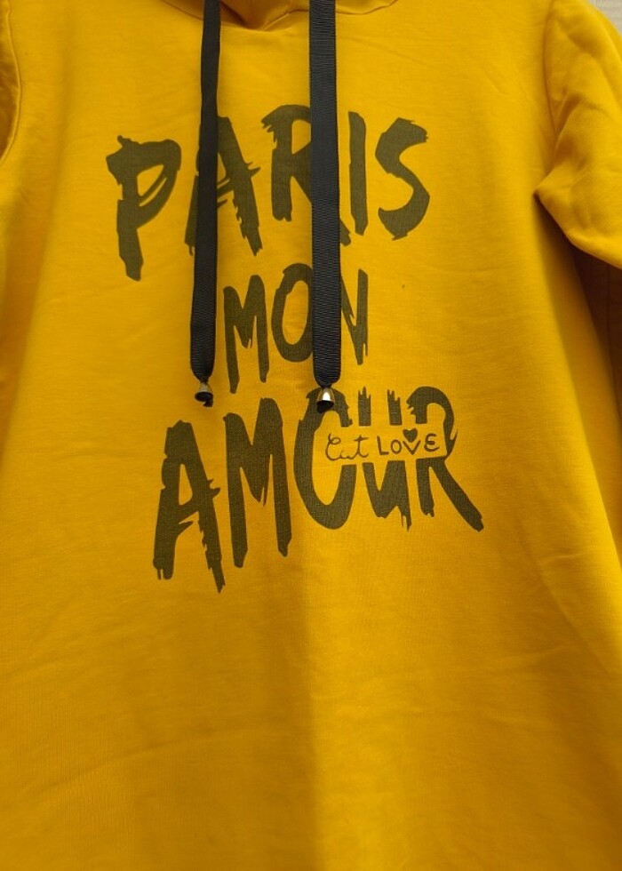 Kapşonlü bluz - Görsel 2