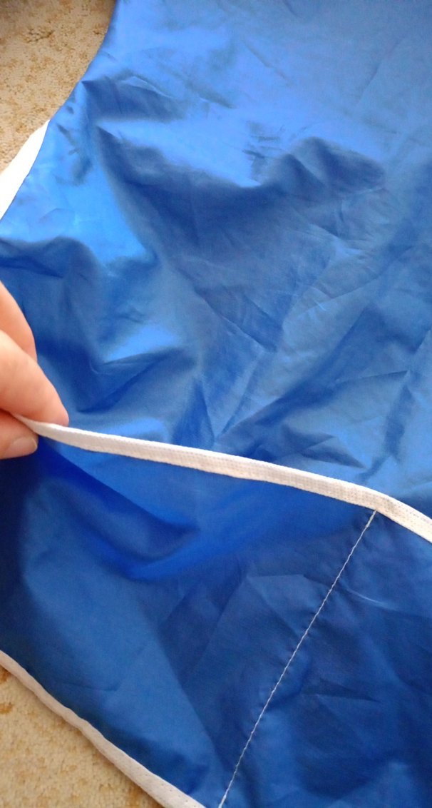 Mavi Bebek Önlüğü Uzun Kollu - Görsel 2