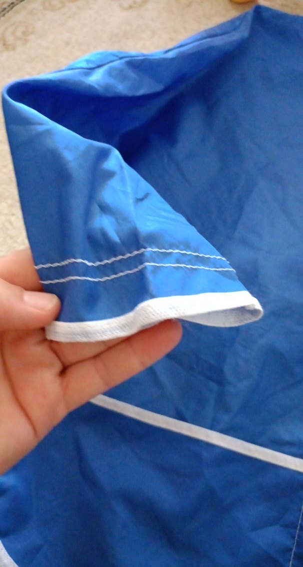 Mavi Bebek Önlüğü Uzun Kollu - Görsel 4