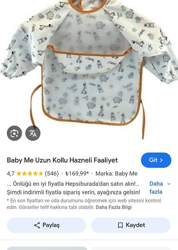 Kolu Uzun Beyaz Bebek Önlüğü - Görsel 9