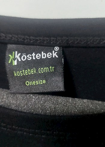 l/xl Beden Siyah Uzun Kollu Tisort