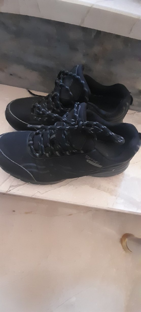 KadinSiyah Spor Ayakkabı Bağcıkları - Görsel 2