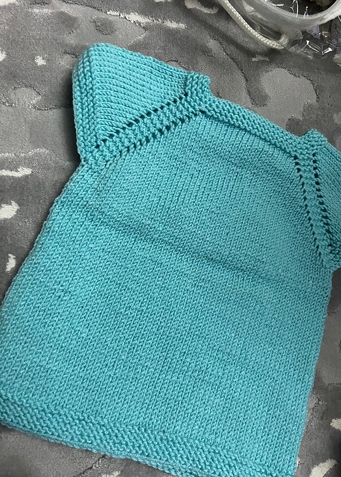 Bulutlu Bebek Yeleği - Görsel 3