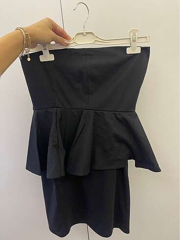 Zara straplez elbise